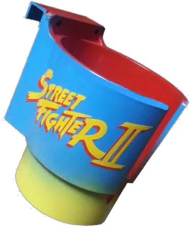 Arcade 1up Custom Pincup Street Fighter Street Fighter 2 Arcade1up Mods Png Street Fighter Ii Logo