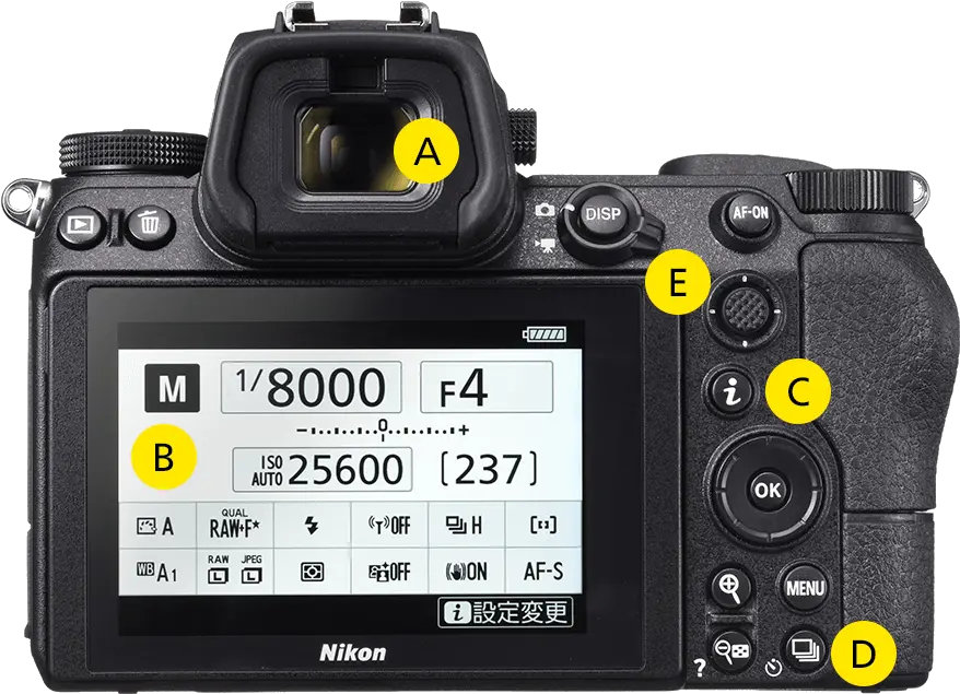 Learning About The Nikon Z 7 And 6 Z5 Png Camera Viewfinder Png