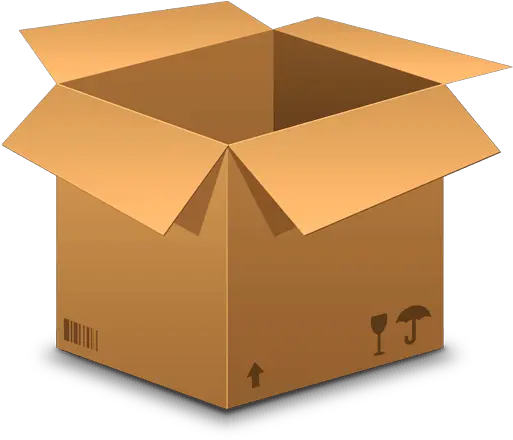 Realistic Cardboard Box Icon Psd Box Png Cardboard Png