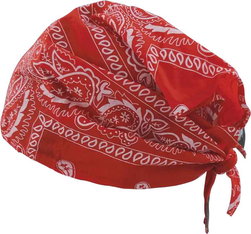 Glo S4 Bullhead Safety Cooling Red Paisley Cooling Head Stole Png Bandana Transparent