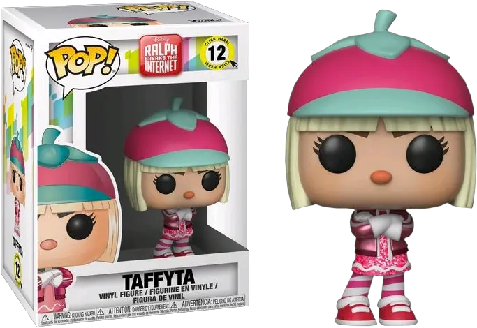 Ralph Breaks The Internet Taffyta Pop Vinyl Figure Taffyta Wreck It Ralph Png Wreck It Ralph Logo