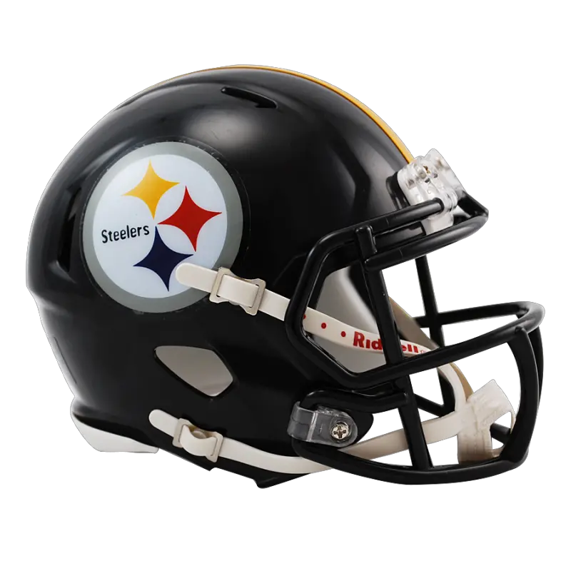 Pittsburgh Steelers Replica Mini Speed Football Helmets Nfl Teams Png Steelers Png