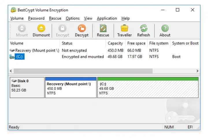 Bestcrypt Volume Encryption Features Bestcrypt Software Png Volume Icon In System Tray