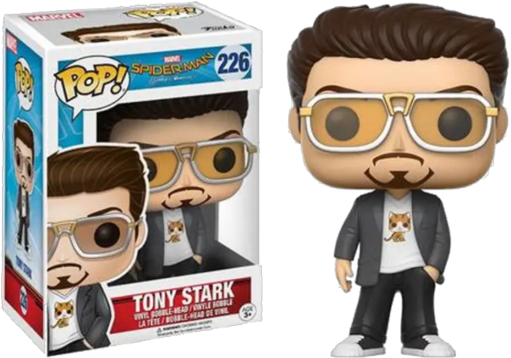 Spider Man Homecoming Png Vinyl Spiderman Homecoming Tony Stark Homecoming Funko Pop Stark Png