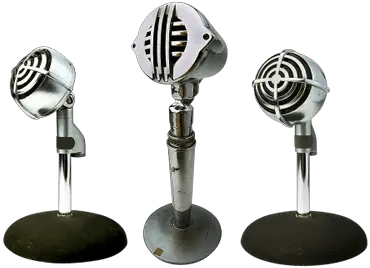 Vintage Microphone Transparent Png Table Microphones Png Vintage Microphone Png