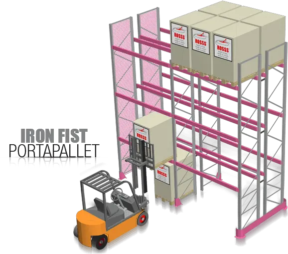 Iron Fist Pallet Rack Rosss Scaffalature Metalliche Pallet Png Iron Fist Png