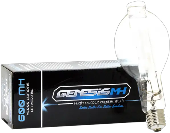 Genesis Metal Halide Grow Light Bulb Fluorescent Lamp Png Light Bulb Transparent