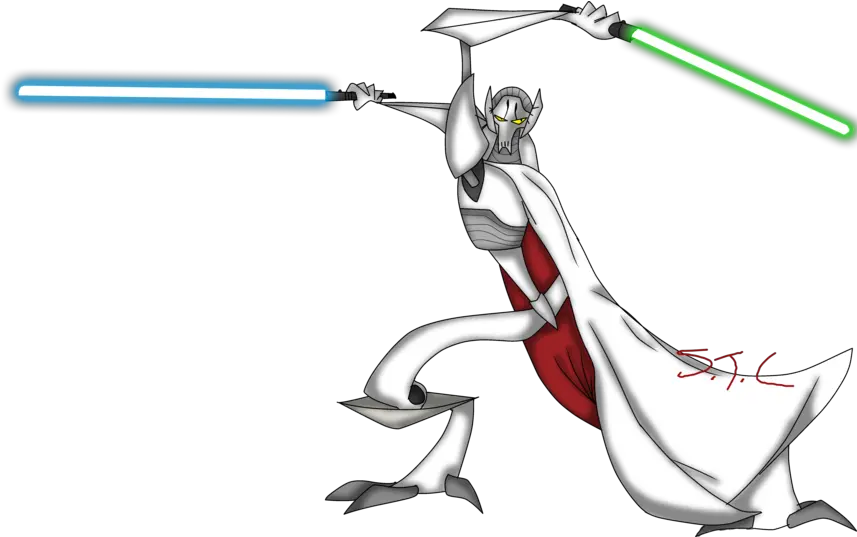 Clone Wars Multi General Grievous And Darth Maul Png General Grievous Png