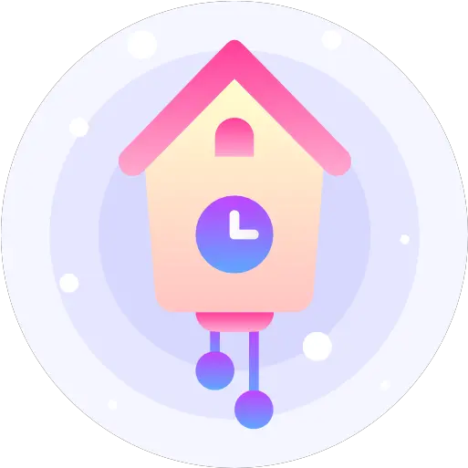 Cuckoo Clock Free Time And Date Icons Dot Png Clock App Icon