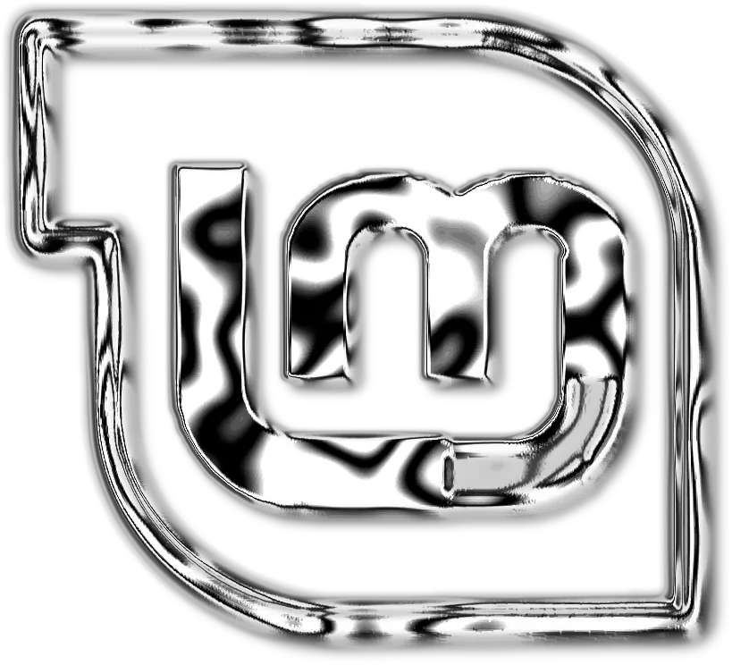 Metal Linux Mint Logo Solid Png Linux Mint Logo