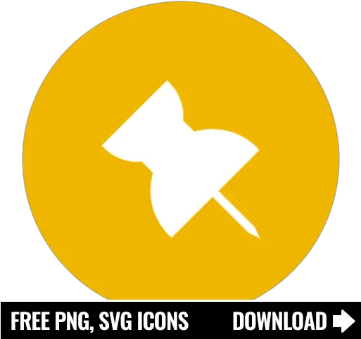 Free Push Pin Icon Symbol Png Svg Download Language Push Icon