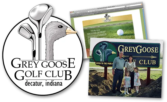 Dan Swenson Logo Design Riversdale Golf Club Png Grey Goose Logo