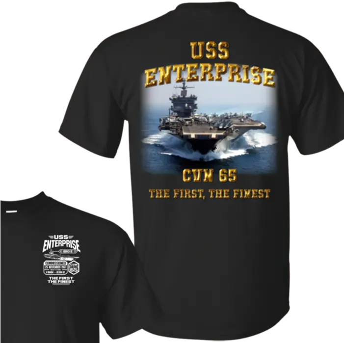 Uss Enterprise Cvn 65 T Shirts And For Adult Png Uss Enterprise Png