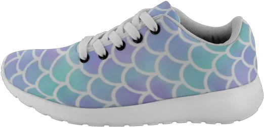 Download Hd Mermaid Running Shoes With Scales Sneakers Shoe Png Mermaid Scales Png