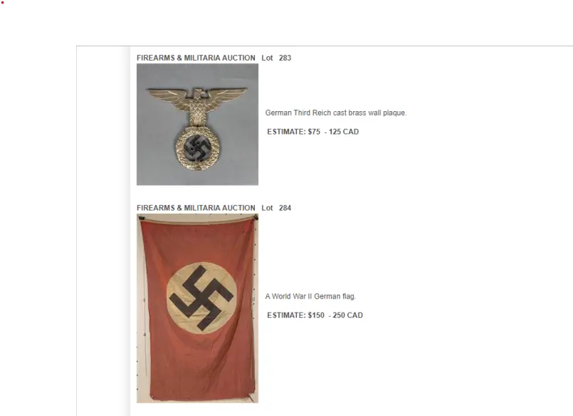 Nazi Memorabilia Pulled From B Crest Png Nazi Flag Png