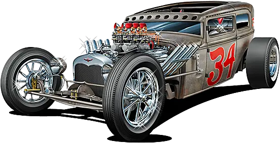 Hot Rod Antique Car Png Hot Rod Png