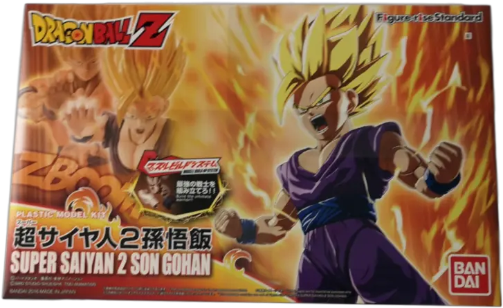 Dragon Ball Z Super Saiyan 2 Son Gohan 5 Figure Rise Standard Model Kit Gohan Model Kit Png Gohan Png