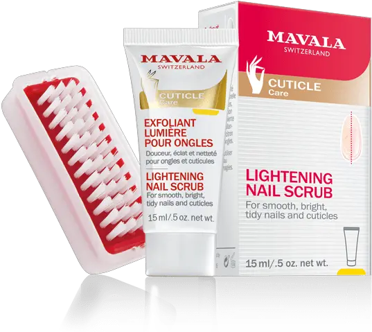 Mavala International U2014 Lightening Nail Scrub Mavala Cuticle Cream Png Lightening Png