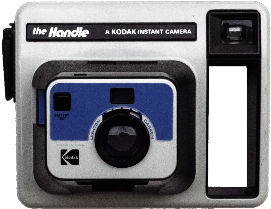 Kodak The Handle Instant Camera U2014 That Vintage Lens Png