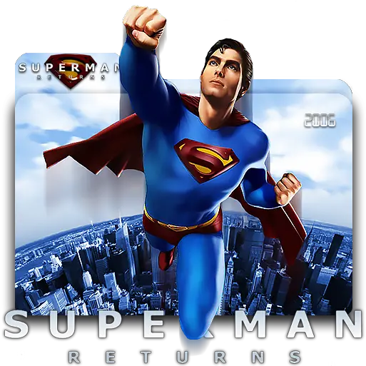 Superman Returns Folder Png Designbust Superman Returns Png Superman Icon Png