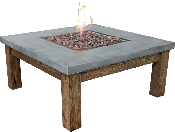 Concrete Table Fire Pit Png Image Garden Tables Fire Pit Fire Pit Png