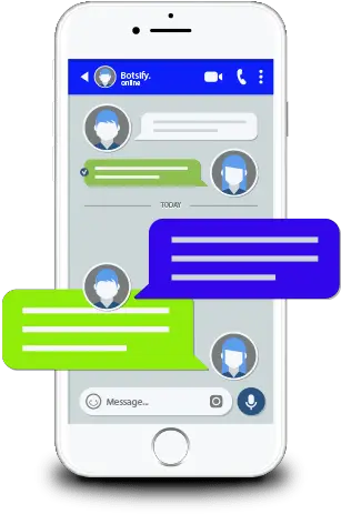 Botsify Facebook Chatbot For Marketing Automation Technology Applications Png Angel Icon For Facebook