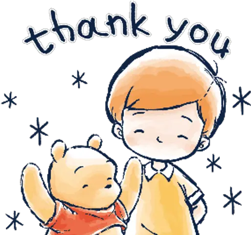 Sticker Maker Pooh Christopher Robin Thank You Png App Icon Chinese New Year