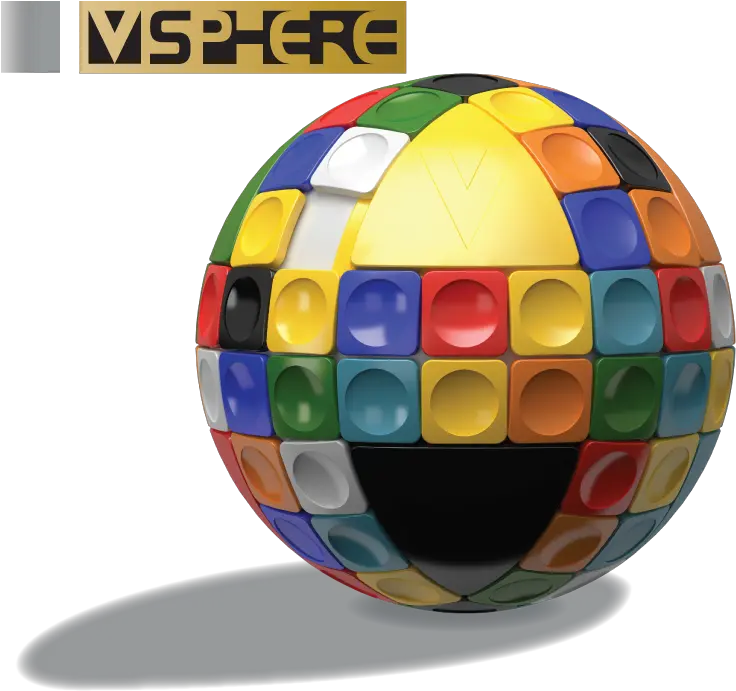 3d Sliding Spherical Puzzle V Cube Sphere Png 3d Sphere Png