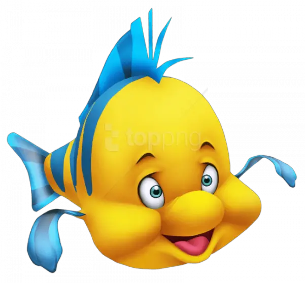 Flounder Little Mermaid Png Transparent Little Mermaid Clip Art Little Mermaid Png