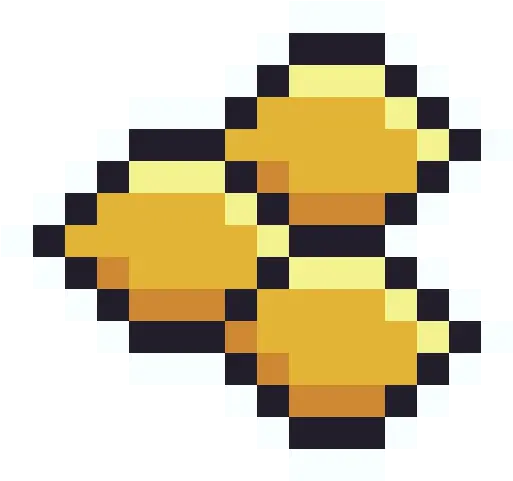 Honey Icon Mario Pixel Icon Collection Minecraft Gold Ingot Png Honey Transparent Background