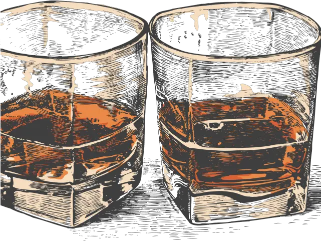 Whiskey Glasses Drawing Transparent Glass Whiskey Tattoo Png Whiskey Glass Png