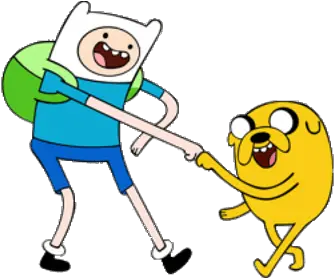 Adventure Time Finn And Jake Fist Bump Finn And Jake Drawing Png Fist Bump Png