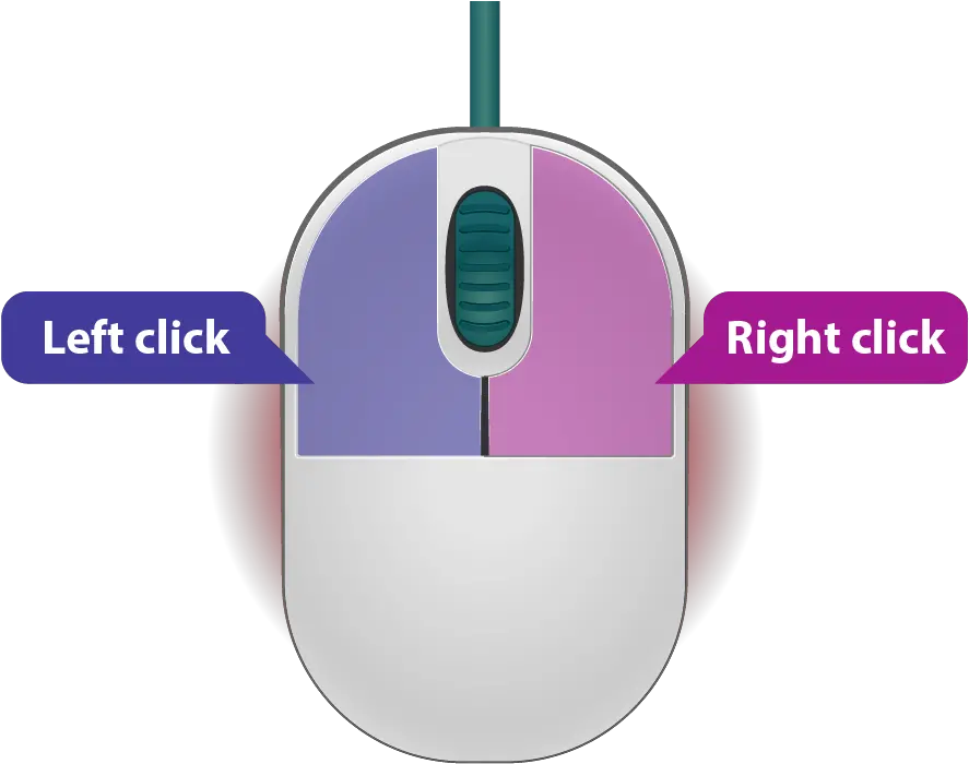 Computer Mouse Right Click Png Transparent