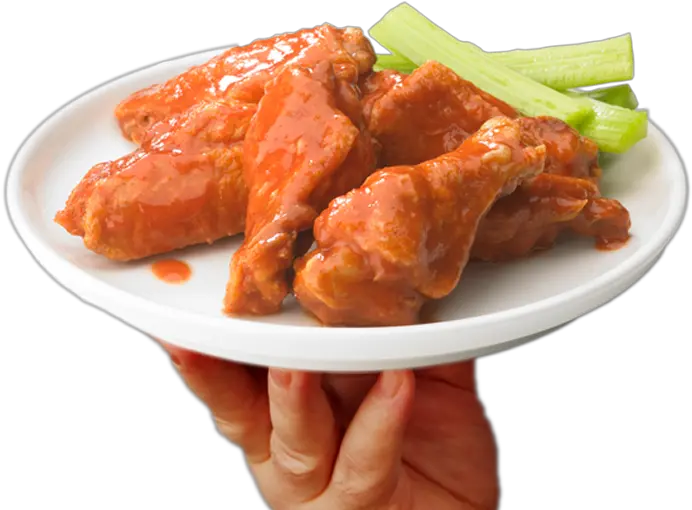 Download Wing Lord Chicken Wings Plate Png Hot Wings Png