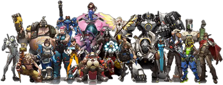 What Are The Best Vpns For Gaming In 2020 Overwatch All Characters Hd Png Video Game Characters Png