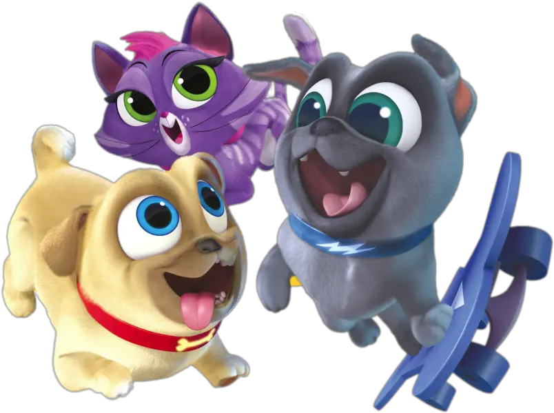 Check Out This Transparent Puppy Dog Pals Bingo Rollo And Png