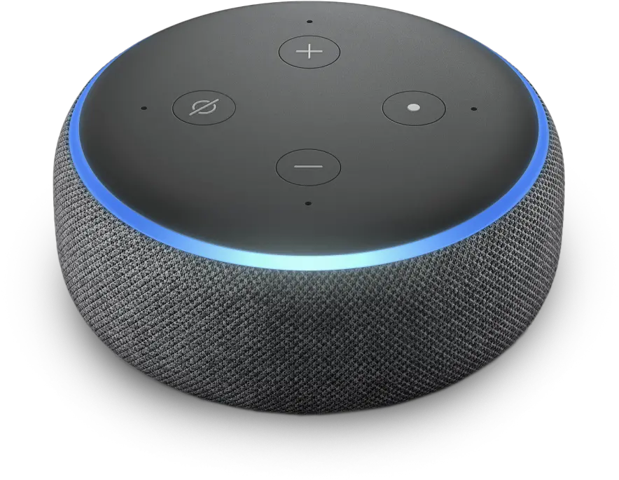 Download Front 224023e0 433f 46f5 B26b Circle Png Amazon Echo Png