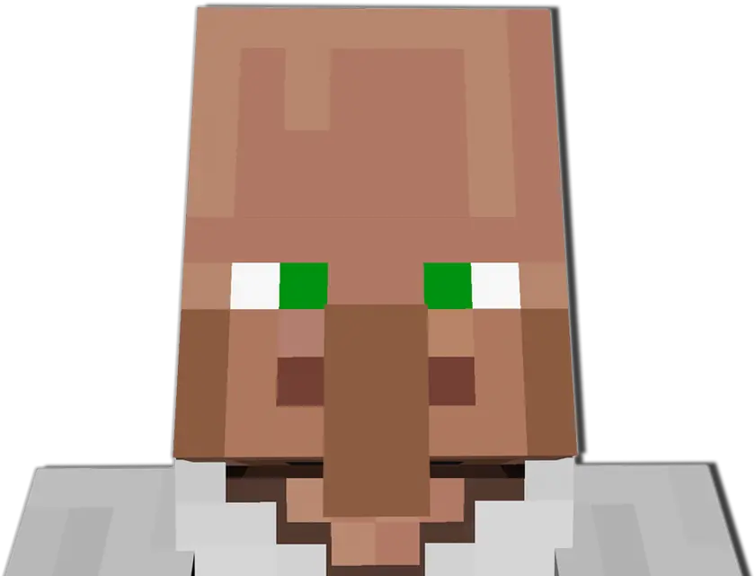 Moustache Mayhem Minecraft Villager Without Nose Png Angry Eyebrows Png