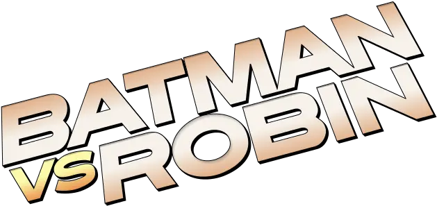 Batman Vs Robin Logo Transparent Png Batman Vs Robin Title Vs Logo Transparent