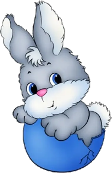 Valentine Bunnies Cartoon Baby Easter Bunny Png Bunny Transparent Background