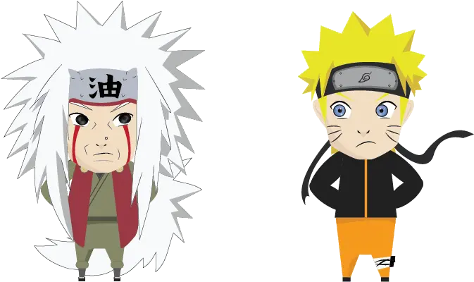 Jiraiya U0026 Naruto Sticker Gif Cartoon Png Anime Png Gif