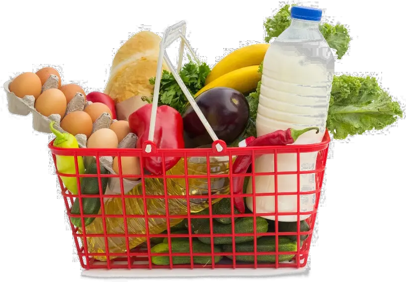 Grocery Cart Filled With Groceries Png Official Psds Shopping Basket Grocery Png Cart Png