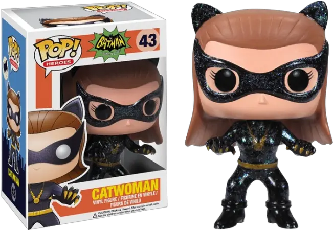 Batman Catwoman 1966 Pop Vinyl Figure Batman 66 Pop Vinyl Png Catwoman Png