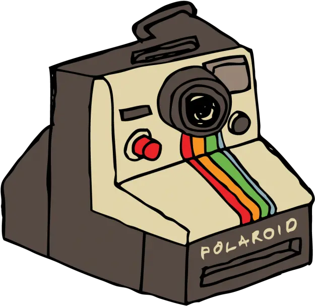 Camera Polaroid Png 5 Image Polaroid Camera Clipart Transparent Polaroid Camera Png