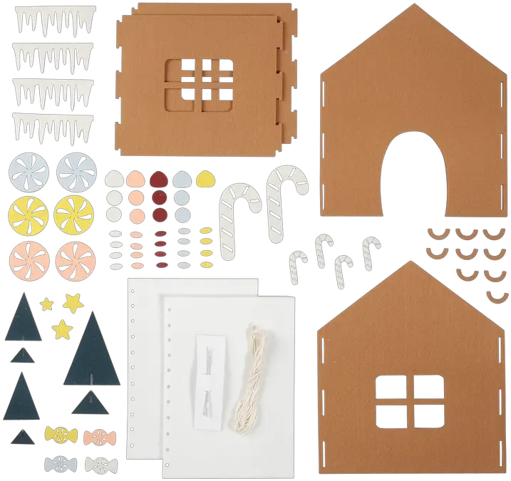Gingerbread House Kit Png