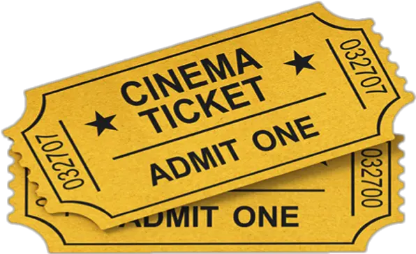 Download Transparent Movie Ticket Png Transparent Movie Tickets Png Movie Ticket Png