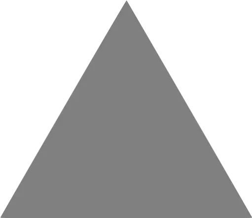 Gray Triangle Icon Gray Triangle Transparent Background Png Triangle Shape Png