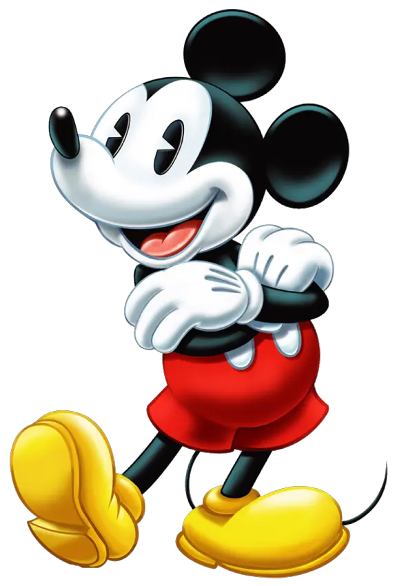 Mickey Mouse Png Black