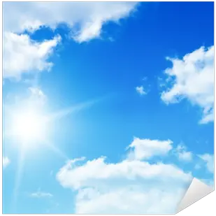 Blue Sky Png Picture Background With Tiny Clouds Sticker Vertical Clouds Transparent Png