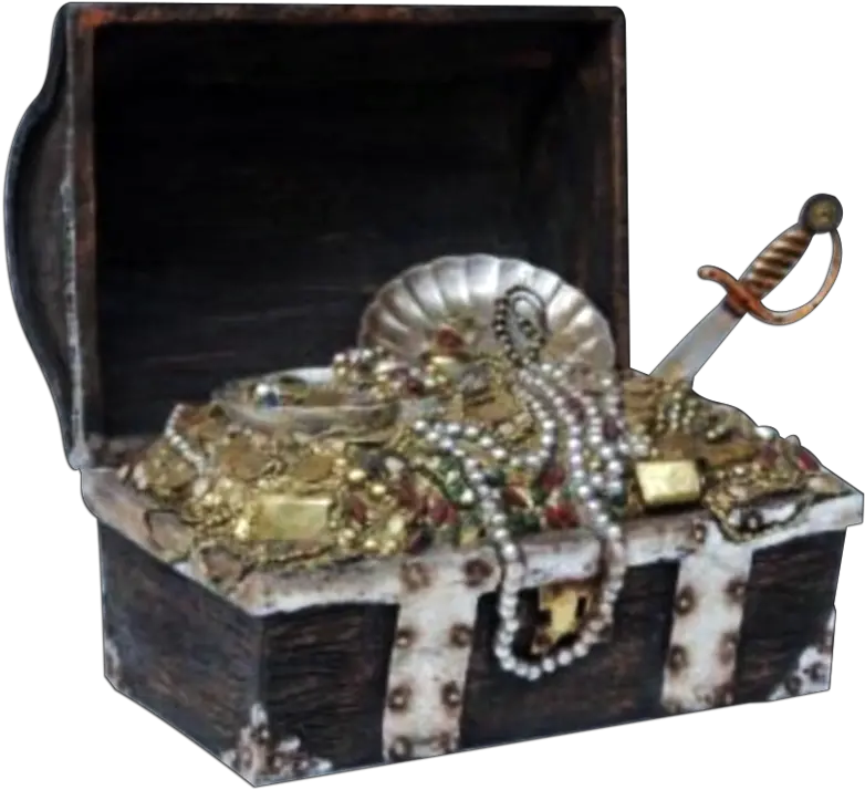 Treasure Chest 1 Pirate Treasure Box Png Treasure Chest Transparent